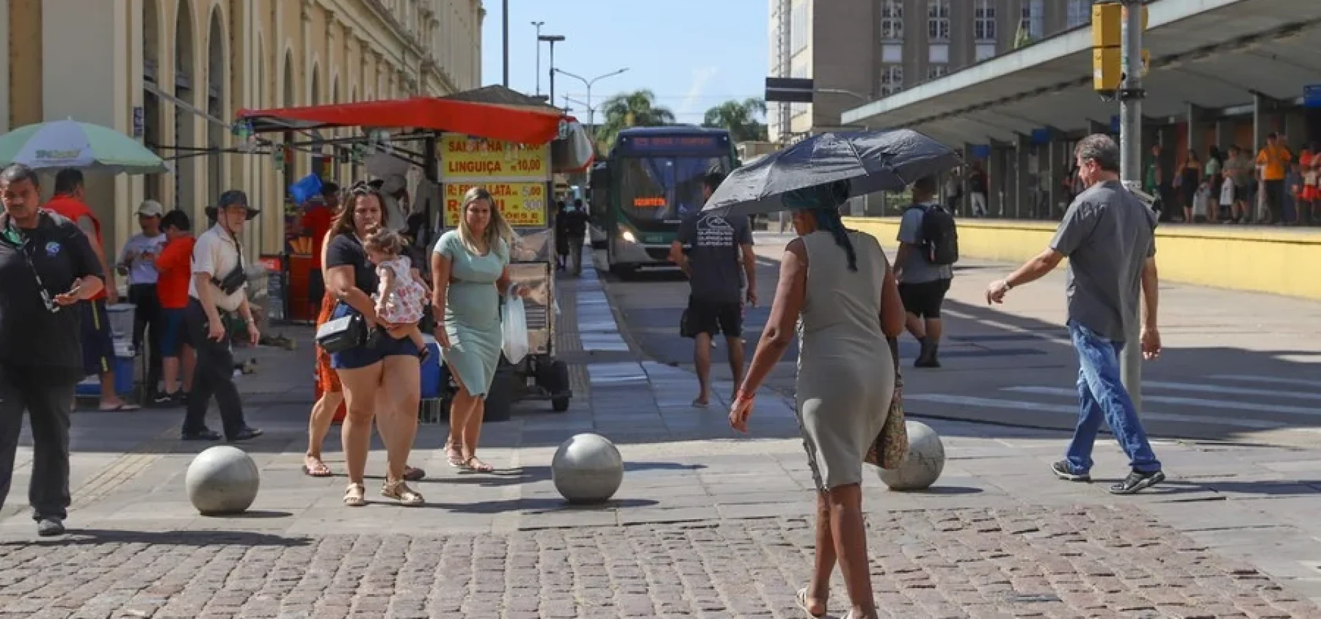 Máximas de 35ºC a 37ºC serão generalizadas na área metropolitana de Porto Alegre à tarde, segundo a MetSul.
Foto : Alina Souza