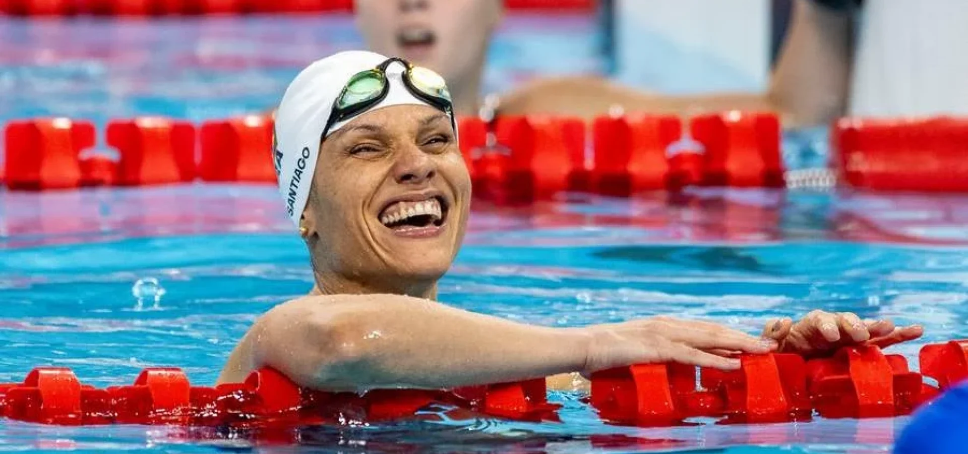 Carol Santiago assegurou a segunda medalha na competição. | Foto: Alessandra Cabral / CPB