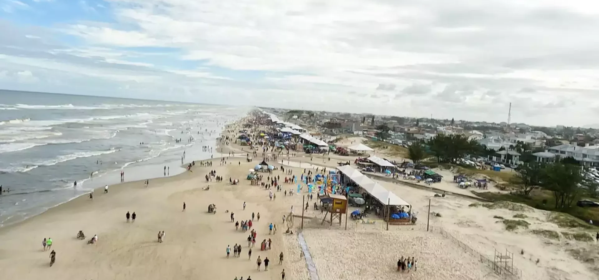 Pela primeira vez na temporada 2024-2025, todos os pontos analisados em Pelotas aparecem com o status de próprio para banho. (Foto: Divulgação)