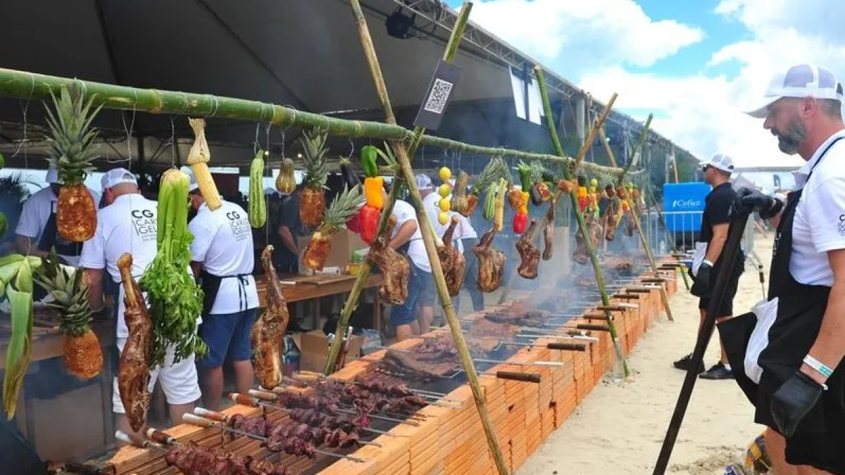 Paleta Atlântida começou como uma celebração entre amigos, mas hoje é um evento que representa a paixão do nosso estado pelo churrasco.
Foto : Fabiano do Amaral / CP Memória