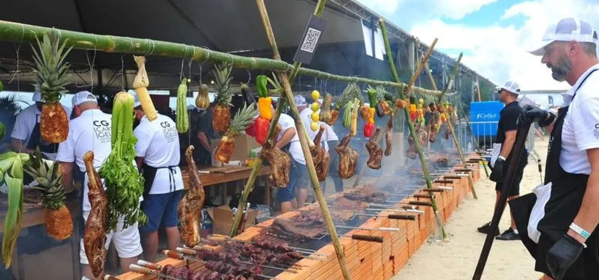 Paleta Atlântida começou como uma celebração entre amigos, mas hoje é um evento que representa a paixão do nosso estado pelo churrasco.
Foto : Fabiano do Amaral / CP Memória