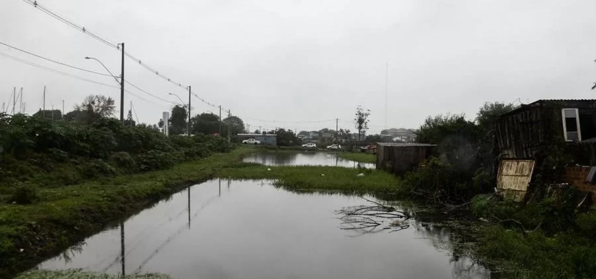 O Canal São Gonçalo é um dos locais que requer atenção em Pelotas | Foto: Michel Corvello/ Prefeitura de Pelotas/CP