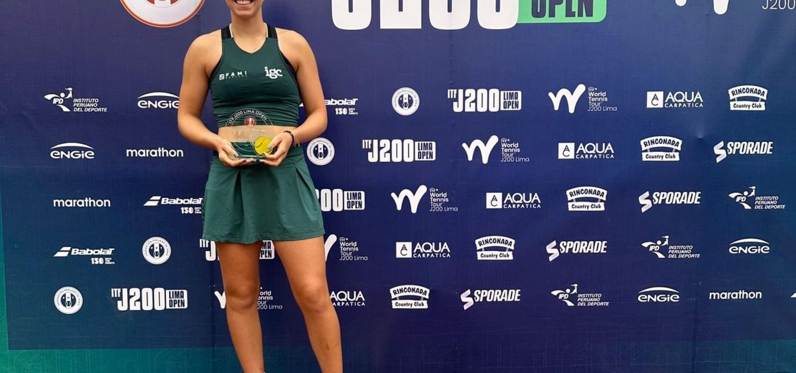 Pietra Rivoli é vice-campeã no ITF J200 de Lima e segue para nova disputa em Santiag Pietra Rivoli é vice-campeã no ITF J200 de Lima e segue para nova disputa em Santiag