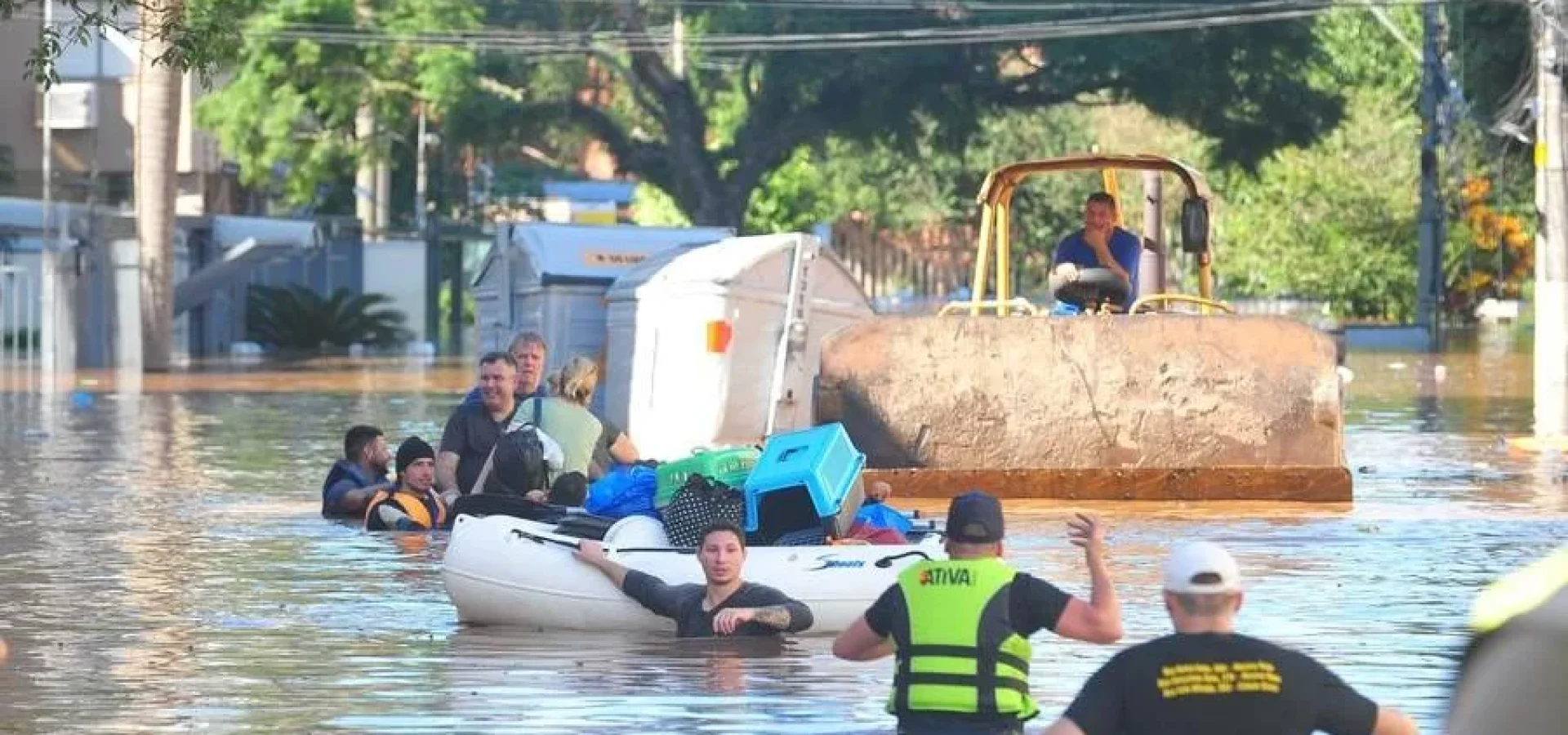Resgates-na-R Mais de 400 cidades gaúchas foram afetadas pelas enchentes | Foto: Fabiano do Amaral