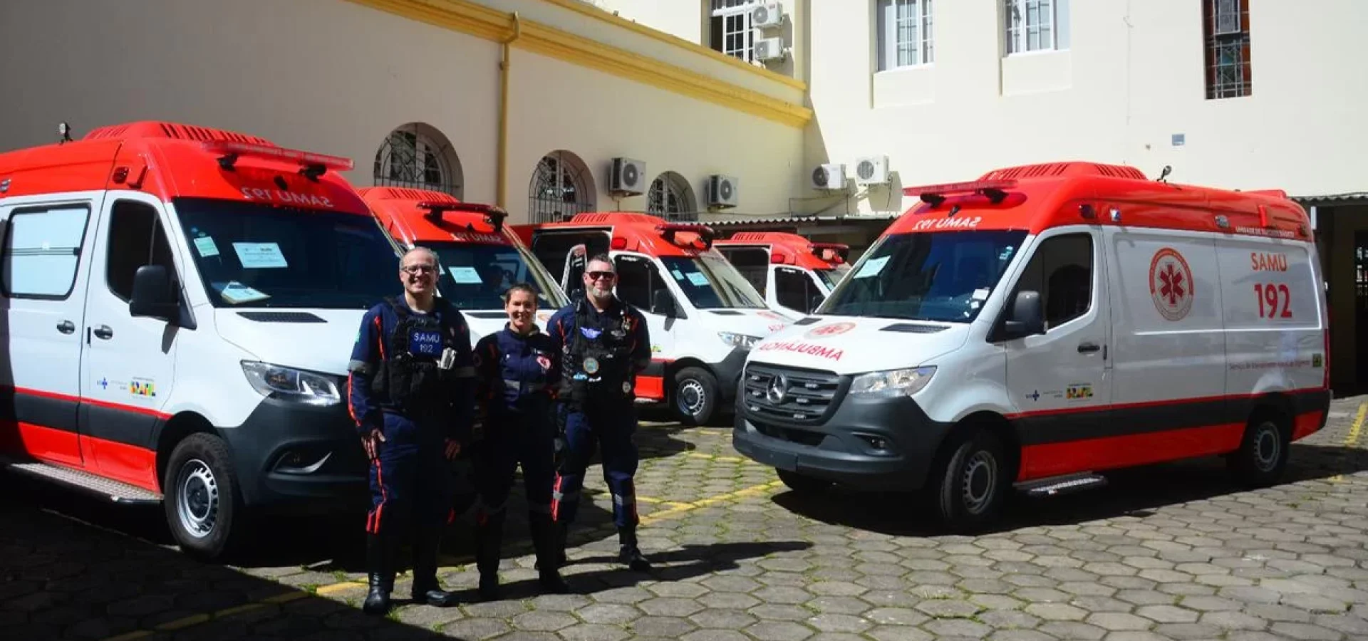 Samu-entrega-ambulancias-MS-em-Porto-Alegre