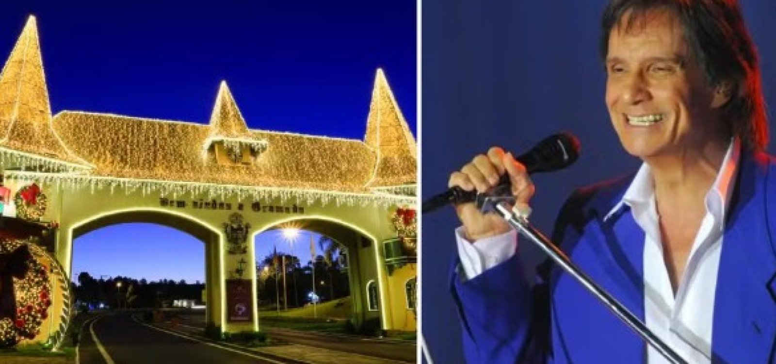 Screenshot_9 Roberto Carlos gravará Especial da TV Globo em Gramado — Foto: Cleiton Thiele/ SerraPress. - João Miguel Júnior/ TV Globo