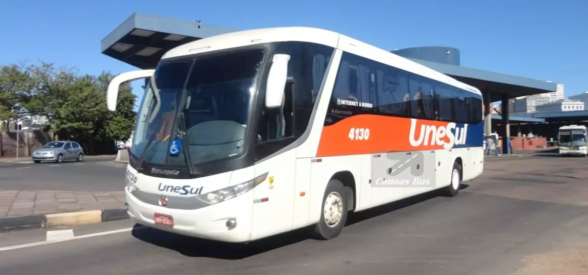 Na Capital, embarque e desembarque serão realizados no Terminal da Antônio de Carvalho. (Foto: Divulgação/Unesul)