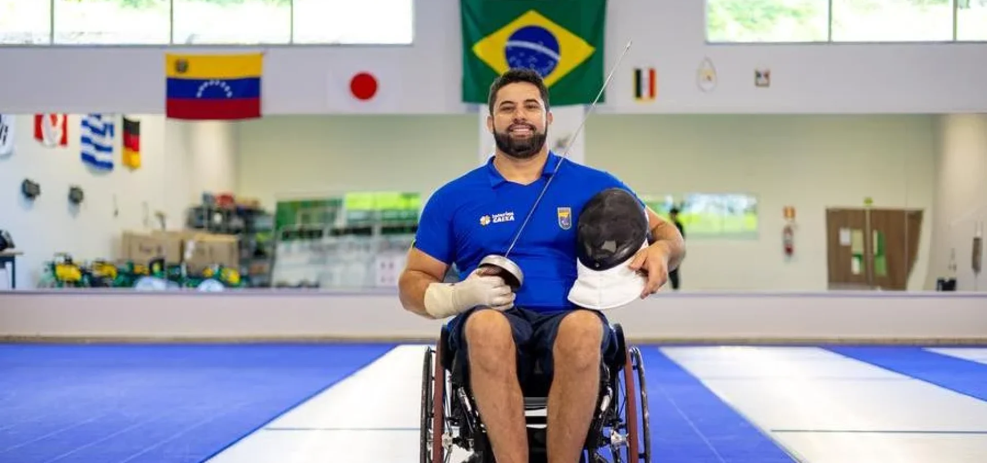 Jovane Guissone irá disputar cinco provas em Paris. | Foto: Fabricio Junior / CPB