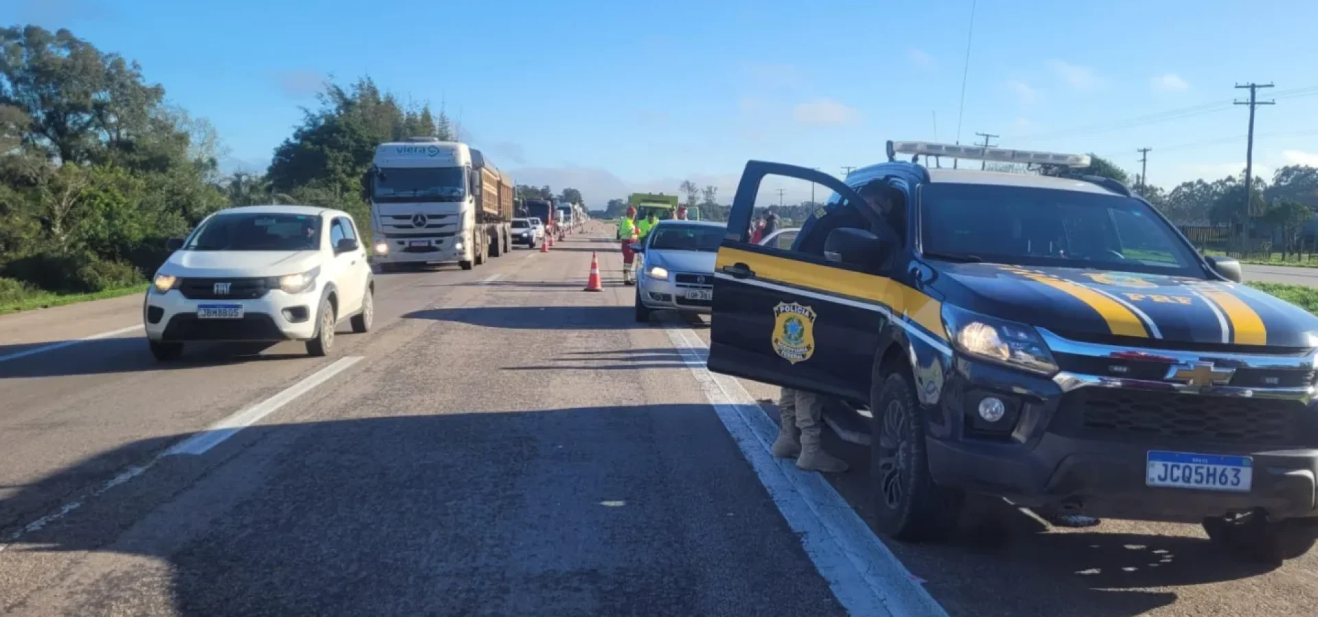 PRF atende ocorrências - Foto: PRF/Divulgação