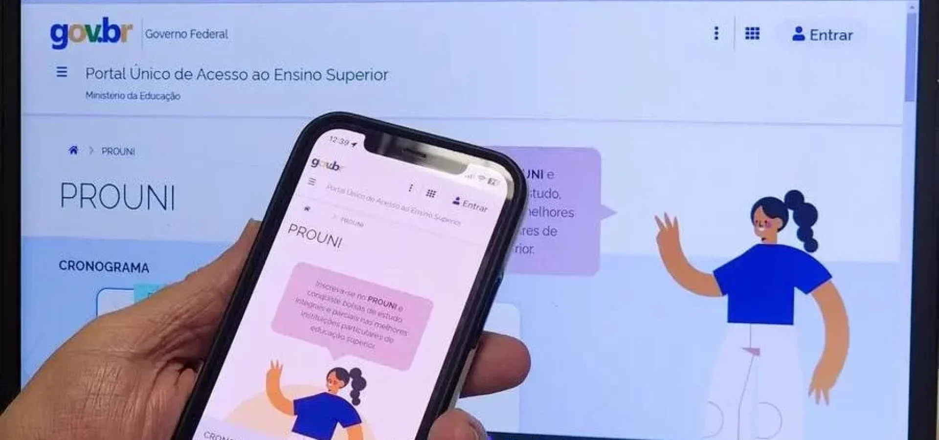 Neste ano, o Prouni ofereceu 406 mil bolsas, número recorde | Foto: Rafa Neddermeyer / ABr / Divulgação / CP