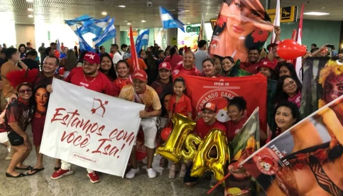 Isabelle Nogueira desembarca em Manaus - Foto: Haliandro Furtado/Portal Norte