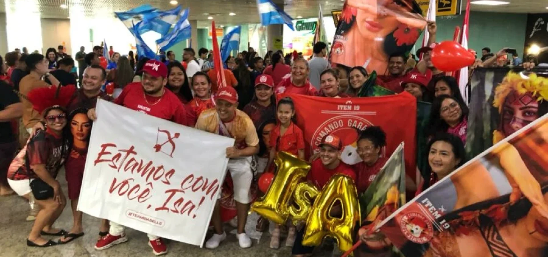 Isabelle Nogueira desembarca em Manaus - Foto: Haliandro Furtado/Portal Norte