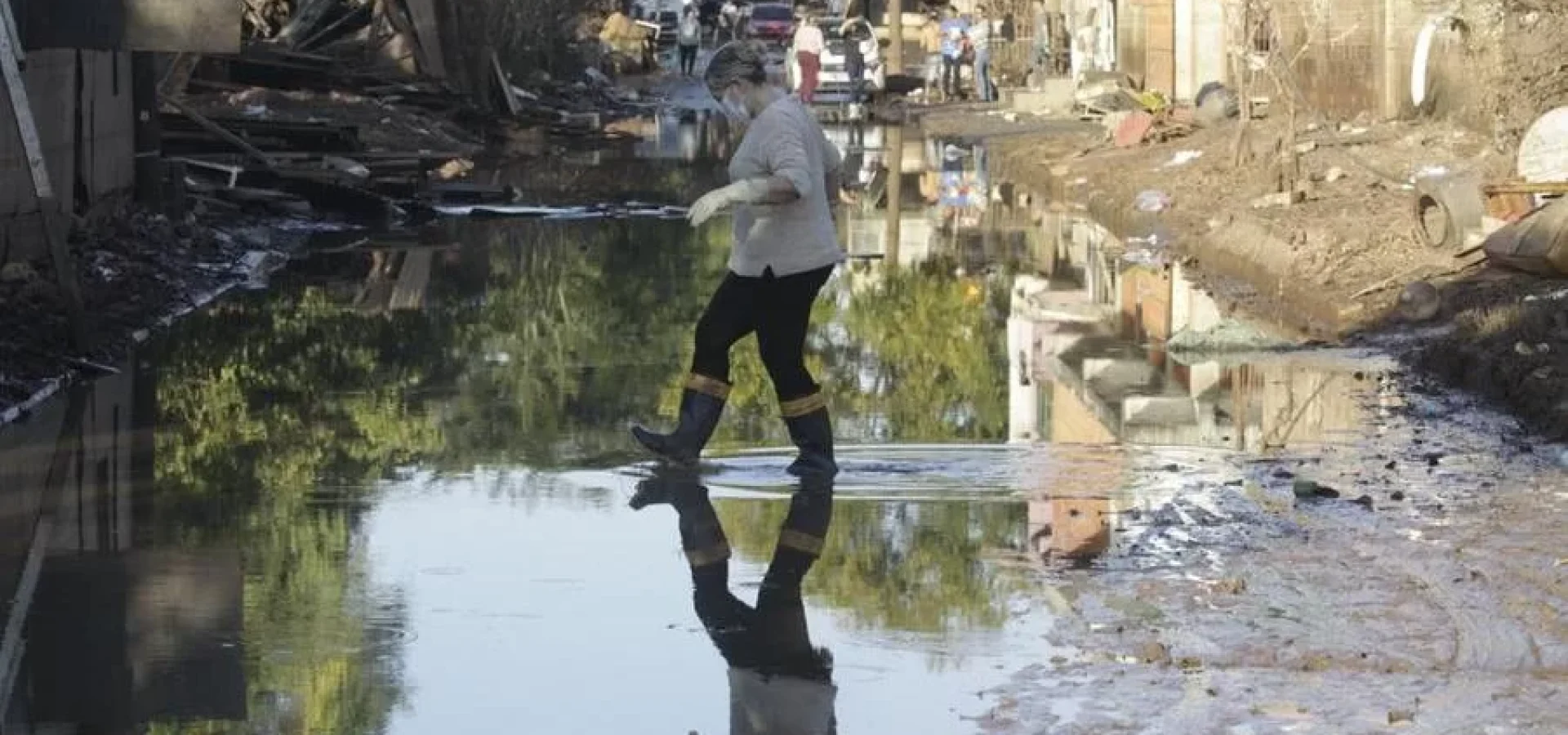 Ruas no Humaitá voltam a alagar após falha no bombeamento | Foto: Mauro Schaefer