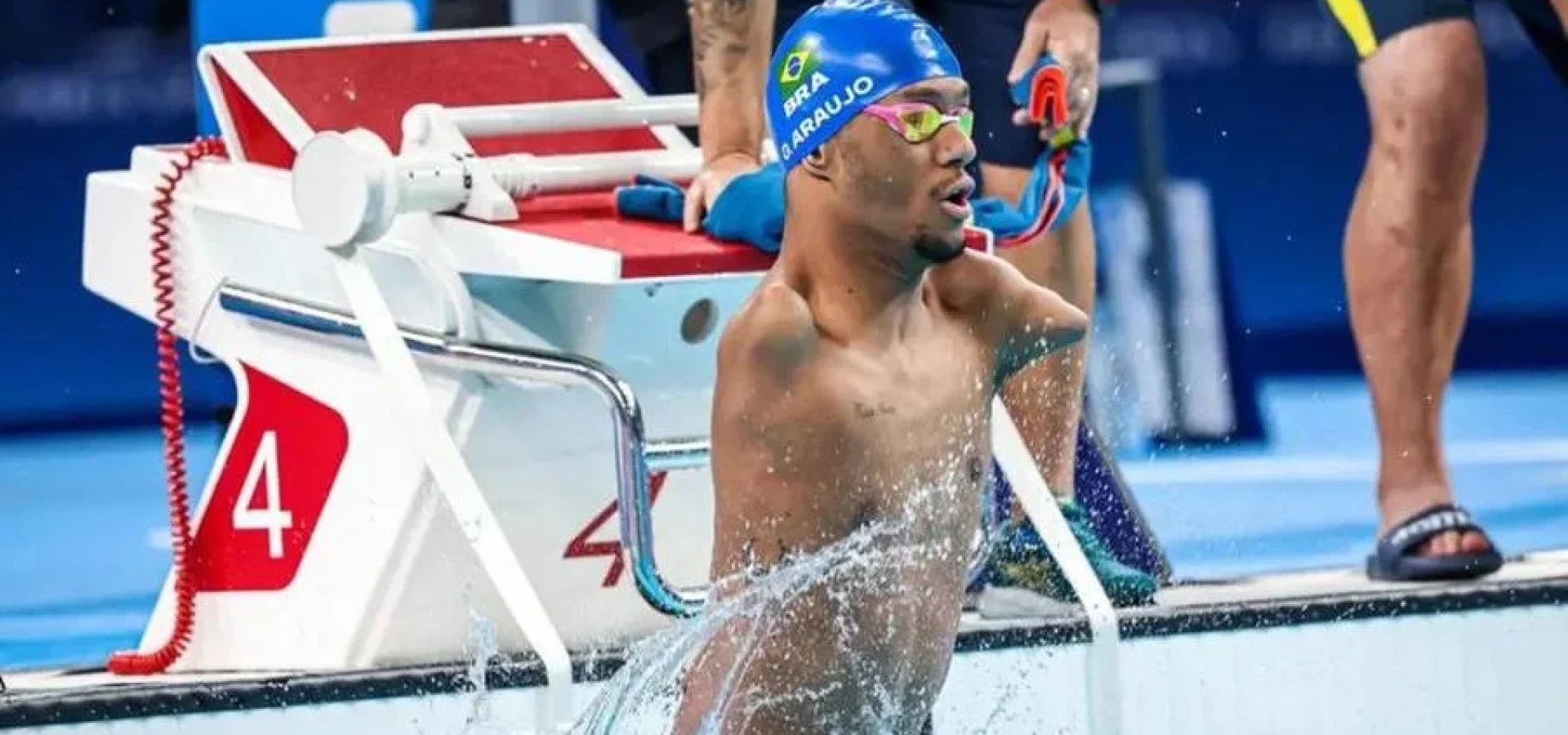 Gabrielzinho conquistou sua quarta medalha paralímpica. | Foto: Wander Roberto / CPB / Divulgação / CP