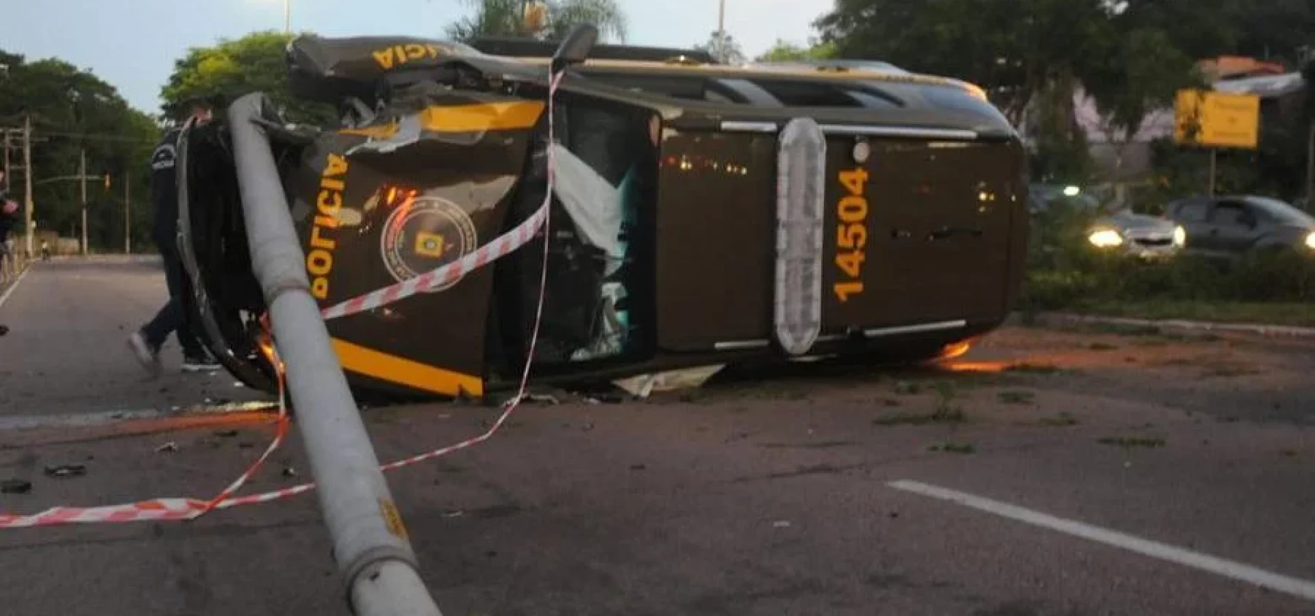 De acordo com a BM, não houve feridos. | Foto: Mauro Schaefer / CP
