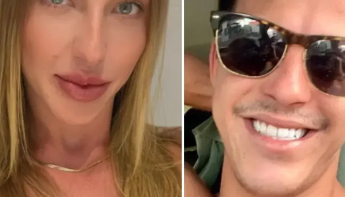 Aline Rabuske, 31 anos, e Dionn Roberth, 28. — Foto: Redes sociais/Divulgação