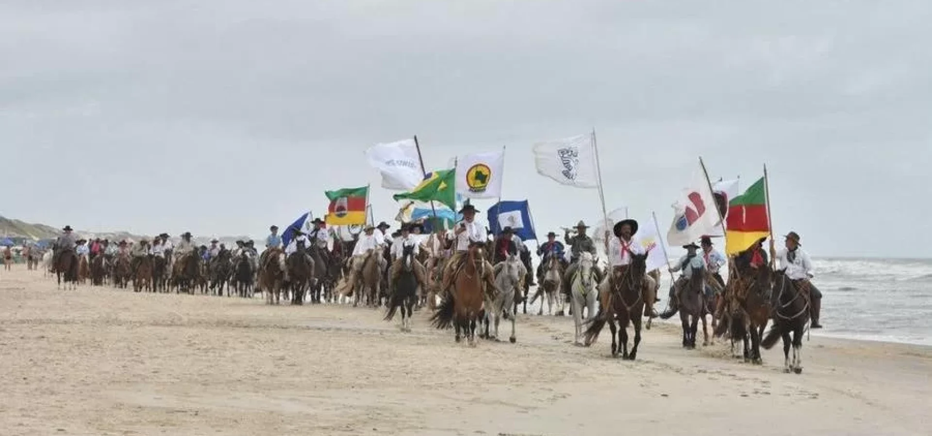 Cavalgada do Mar completou 40 anos no ano de 2024 | Foto: Jéssica Lumertz / Especial / CP