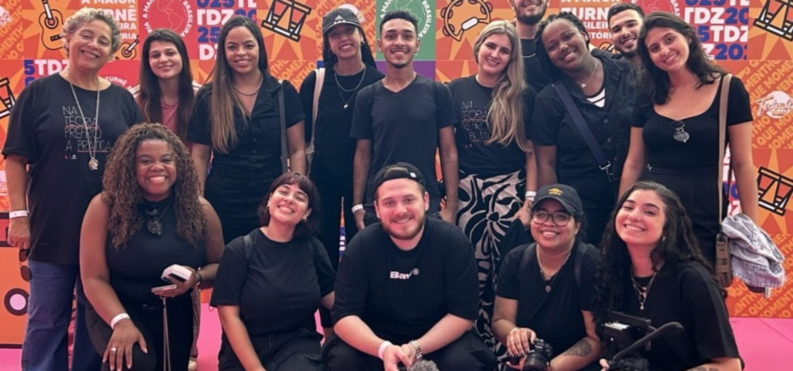 Alunos Estácio na Vivência Profissional da Turnê Tardezinha. - Imagem: divulgação