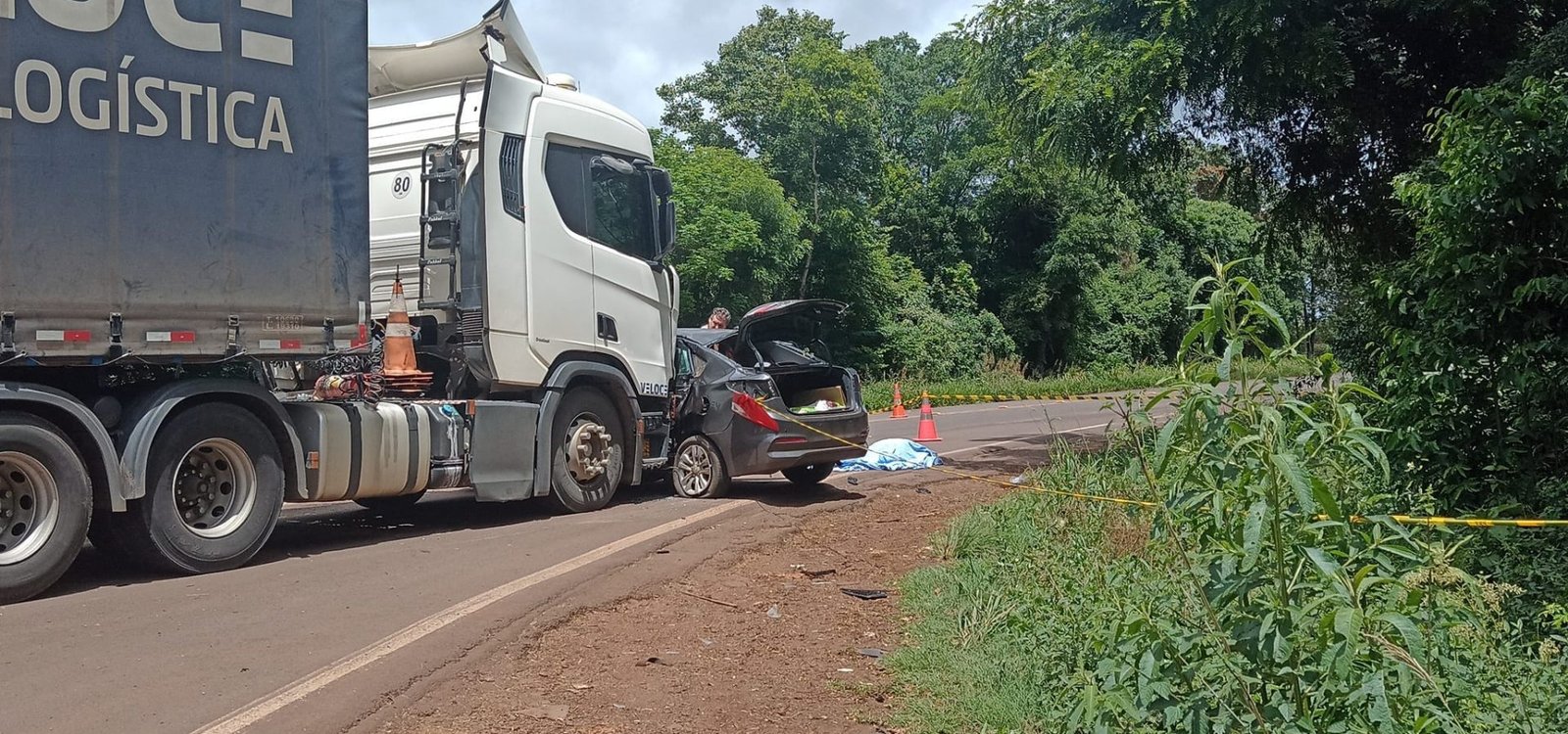 cidente na BR-285, em Ijuí