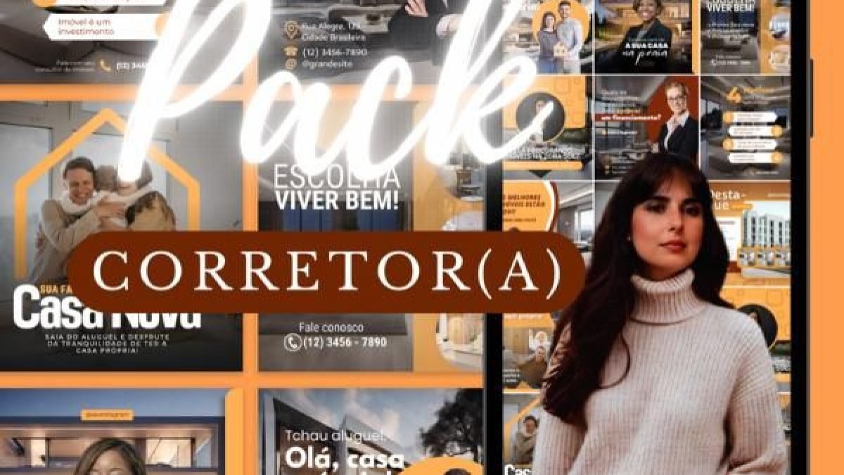 Canva Pack Corretor(a) de Imóveis