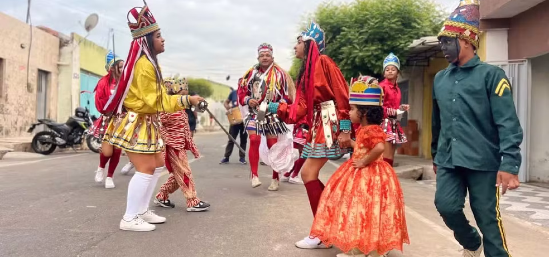 Juazeiro do Norte, no Ceará, tem forte tradição de celebrar o Dia de Reis.
 — Foto: Patrícia Silva/TV Verdes Mares