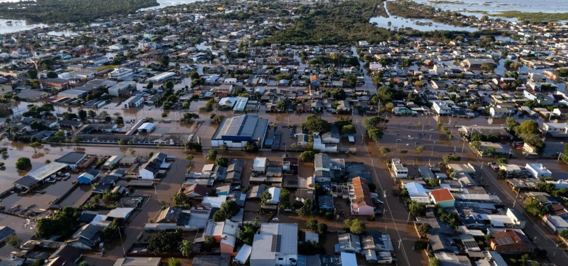 eldo Ao menos 290 estruturas de saúde, como hospitais e UPAs, foram atingidas pelo desastre causado pelas chuvas
Foto: Gustavo Mansur/Palácio Piratini