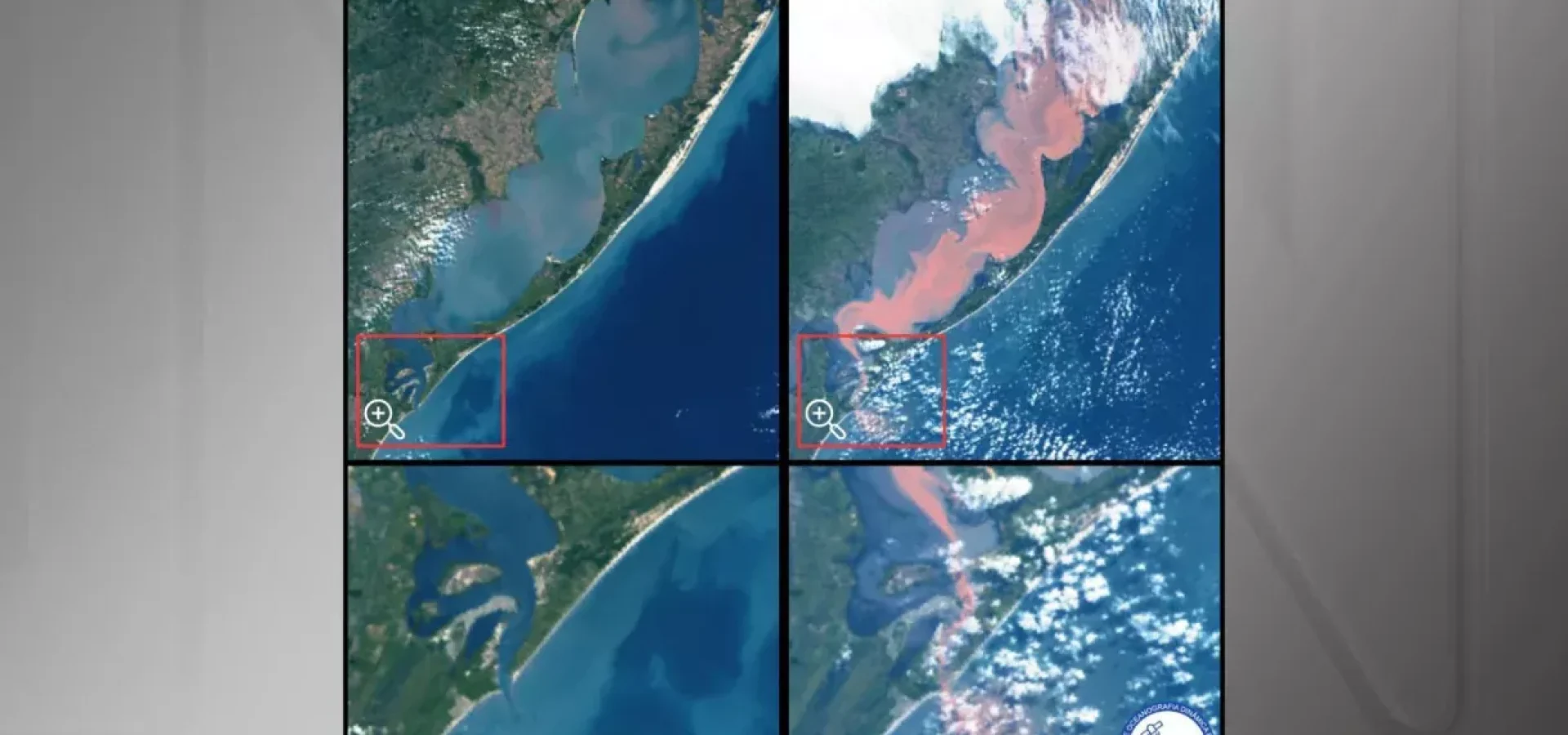 Segundo pesquisador, há possibilidade de que o lixo se acumule na Praia do Cassino, em Rio Grande   -

Foto: Reprodução