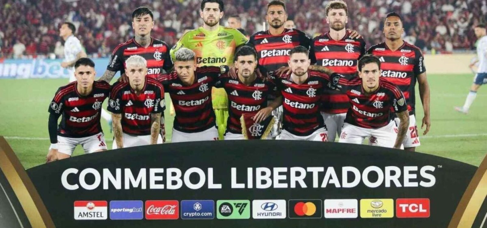 Flamengo na Libertadores. (Foto: Gilvan de Souza/ Flamengo)