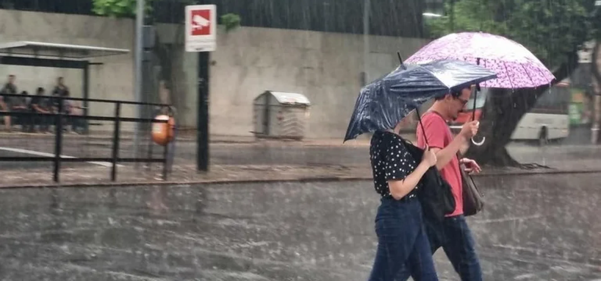 MetSul alerta para o alto risco de chuva localmente forte a intensa. | Foto: Camila Cunha