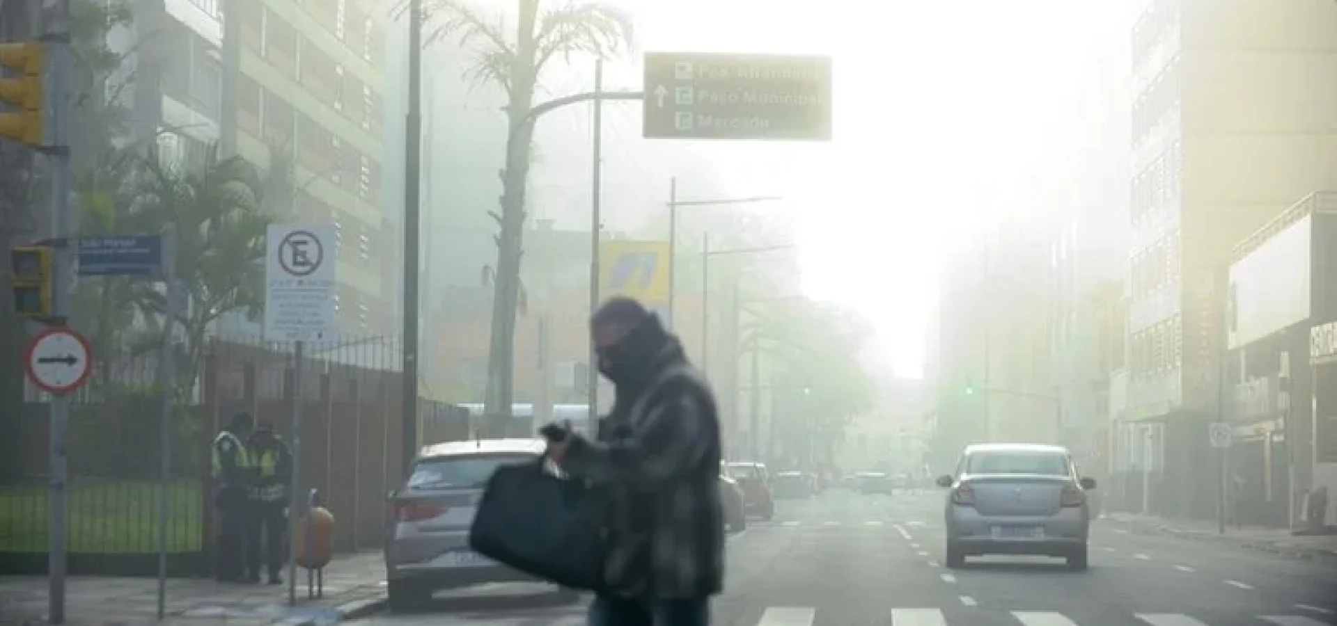 Névoa na manhã de 07/07 | Foto: Camila Cunha