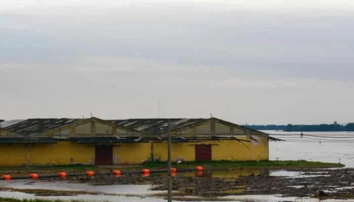 Segundo a prefeitura da Capital, não se descarta que o lago possa alcançar a cota de inundação, mas não há previsão para isso. | Foto: Pedro Piegas