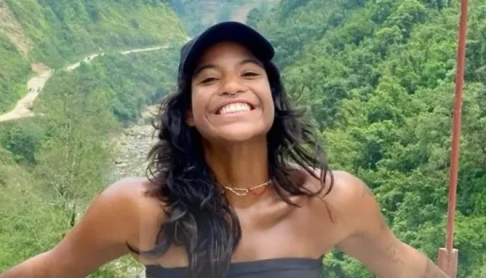 Juliana Marins fazia uma trilha na Indonésia. | Foto: Agência Brasil / Reprodução / CP