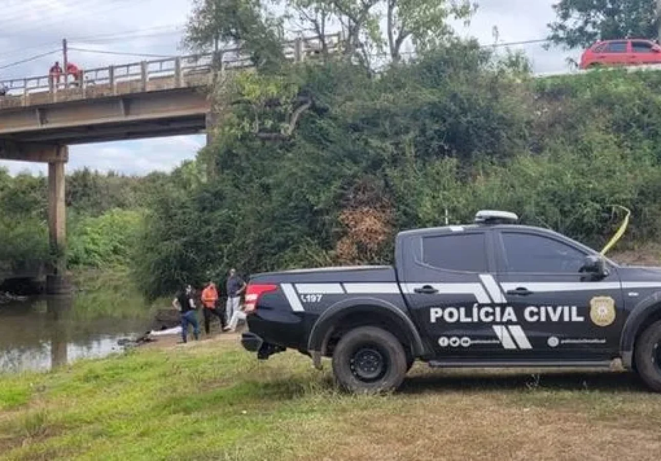 Polícia Civil isolou o local onde a criança caiu e veio a óbito. | Foto: Uilian Pacheco / UP TV / Divulgação / CP