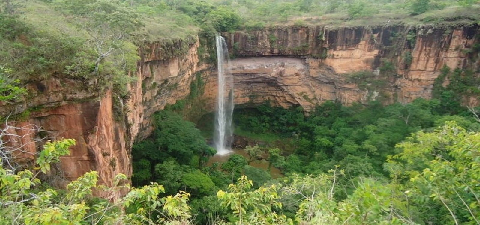 Parque Nacional da Chapada dos Guimarães fica em Cuiabá, no Mato Grosso