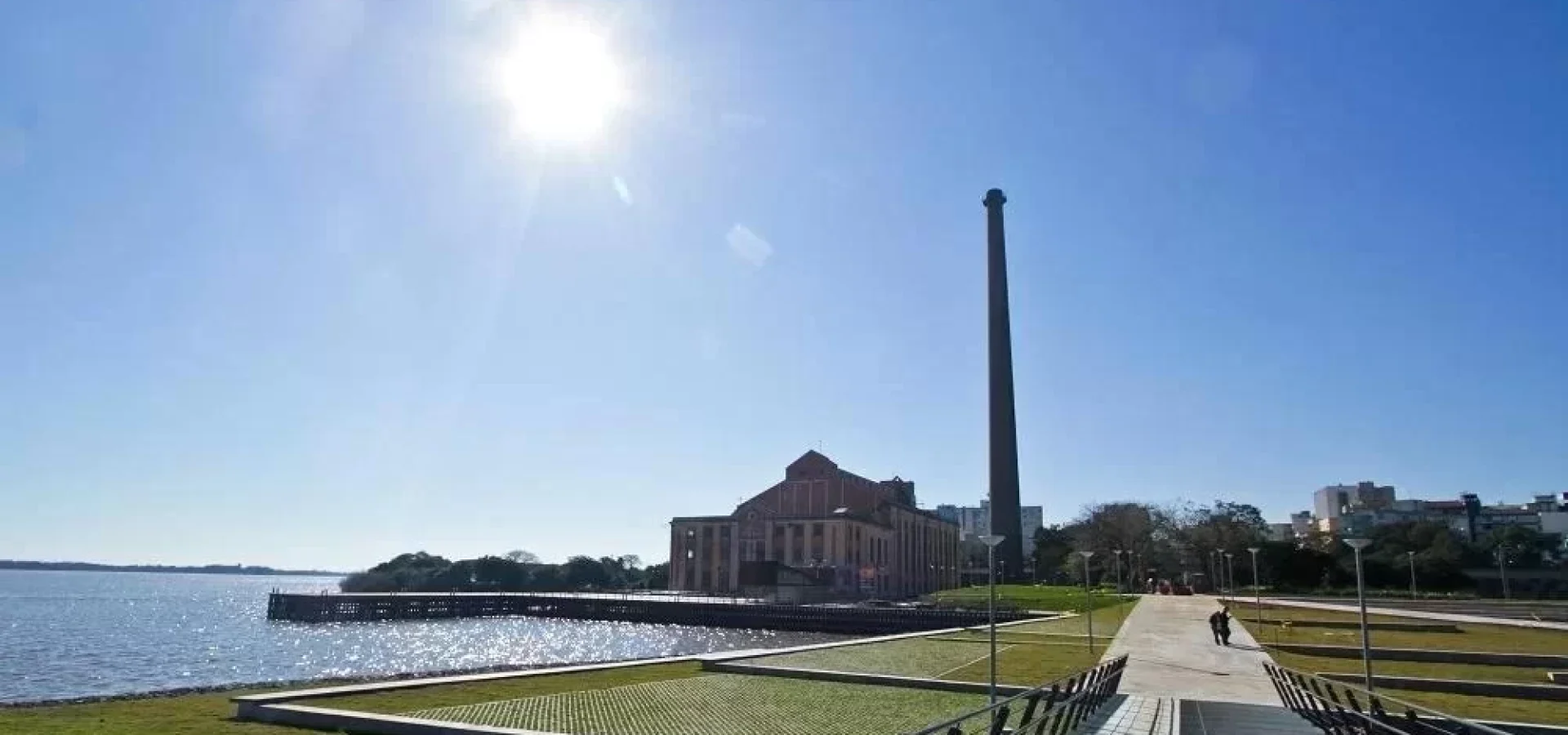Chuva isolada pode atingir o litoral e a Lagoa dos Patos | Foto: Brayan Martins / PMPA / CP