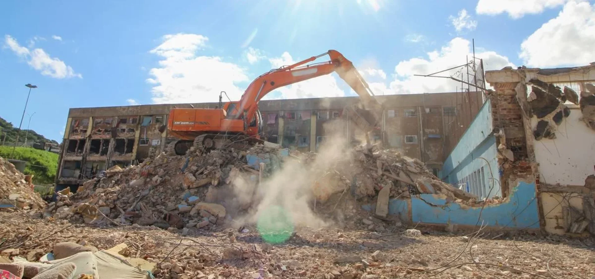 Cadeia Pública da Capital foi totalmente desocupada para a fase final das obras | Foto: Jurgen Mayrhofer