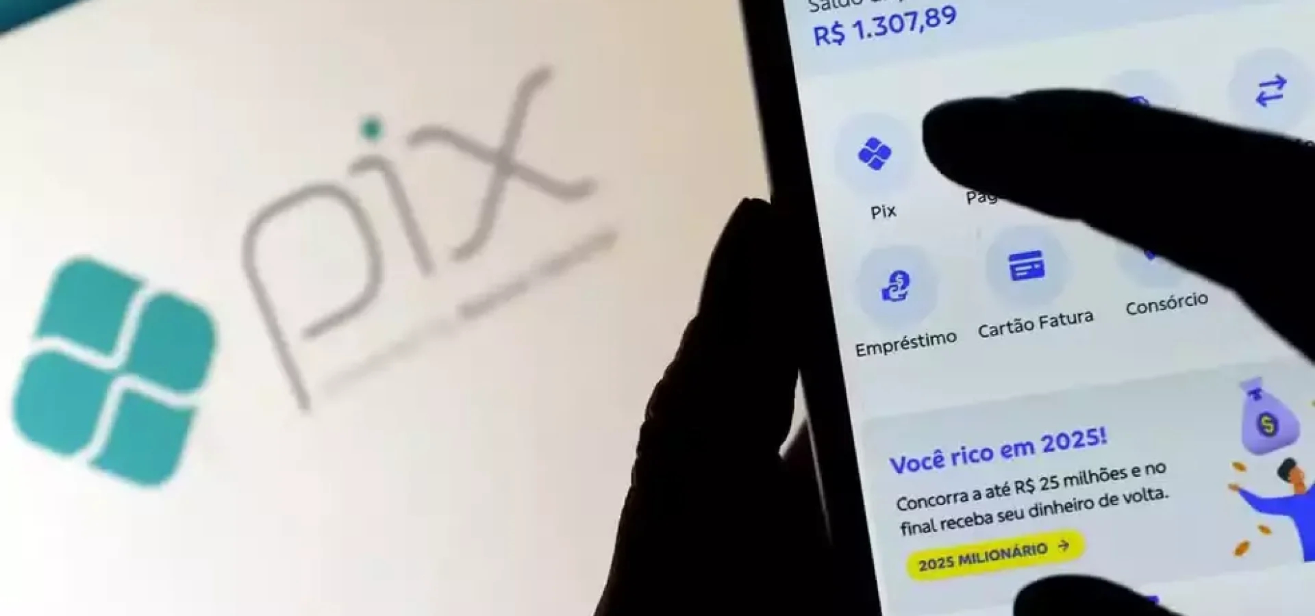 Estudo revela que o Pix, lançado em novembro de 2020, já é utilizado por 92% das pessoas adultas no País. (Foto: Reprodução)