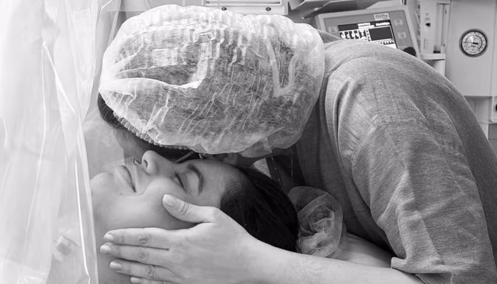 Filha de Lexa e Ricardo Vianna morre três dias após o nascimento: 'Te amarei eternamente' .— Foto: Reprodução/Instagram