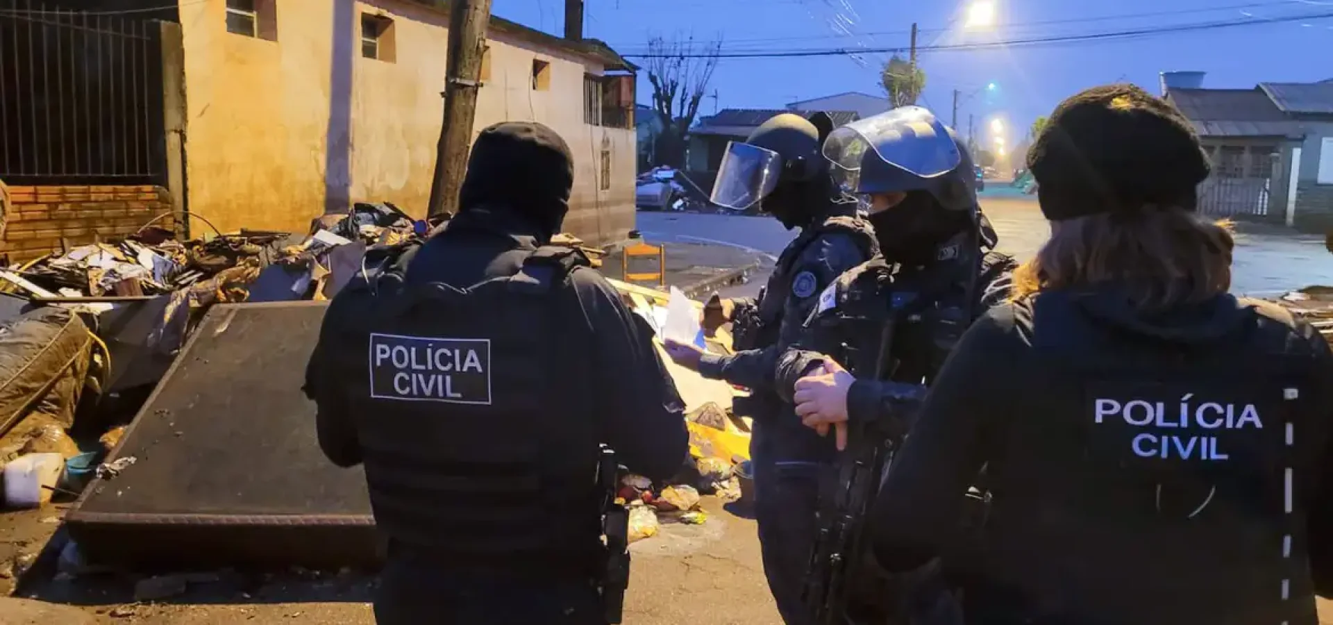 Operação Aharadak cumpriu 33 ordens judiciais

Foto: Polícia Civil RS/Divulgação