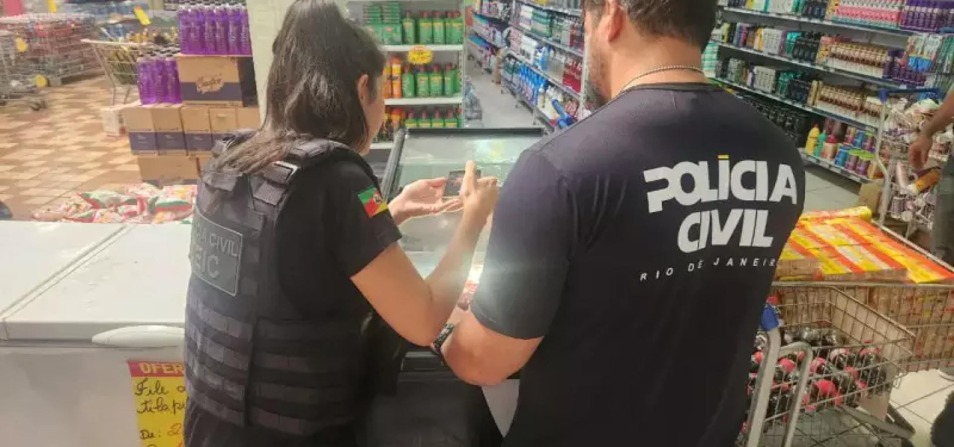 Mandados judiciais foram cumpridos no Rio de Janeiro, onde fica a sede da empresa.

Foto: Polícia Civil/Divulgação