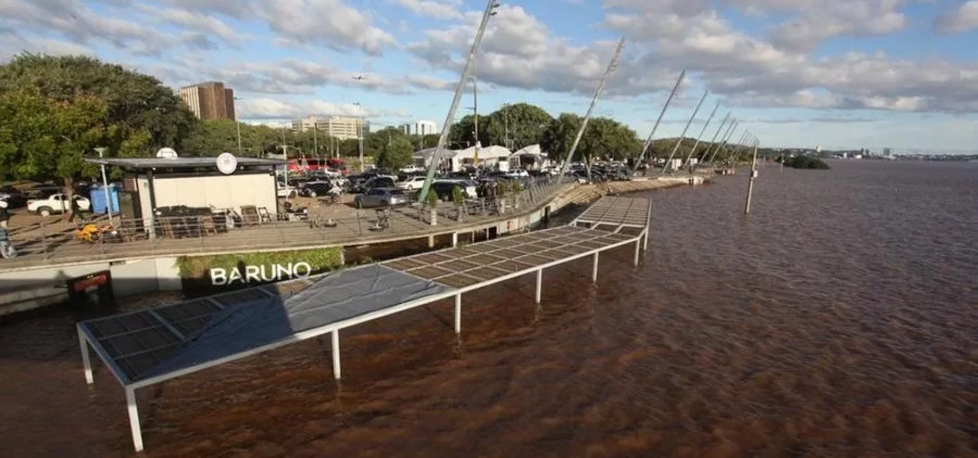 Nível do Guaíba está em queda nesta quarta-feira | Foto: Mauro Schaefer