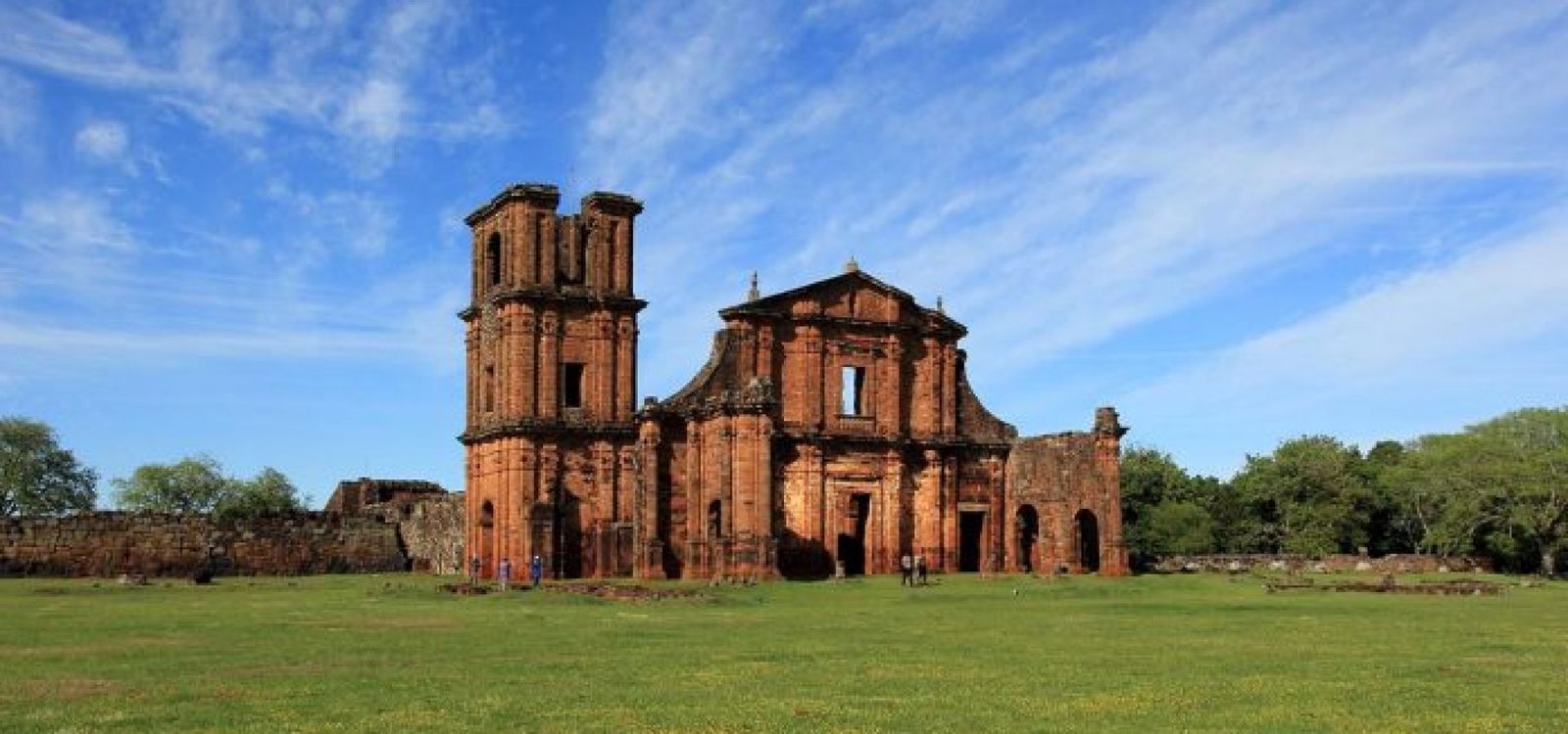 Ruínas de São Miguel das Missões é um dos principais pontos turísticos do Rio Grande do Sul.