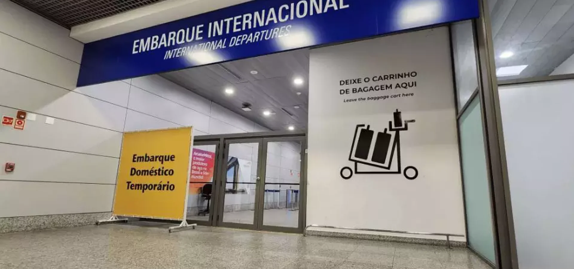 Inicialmente, o aeroporto voltará a operar de forma parcial com cerca de 50 voos diários, o que representa média de 350 operações aéreas por semana. (Foto: Divulgação)