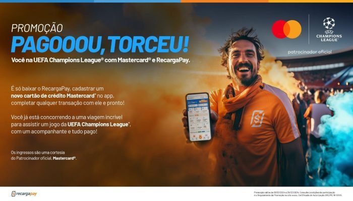 UEFA Champions League RecargaPay e Mastercard levam clientes para assistir jogo da UEFA
